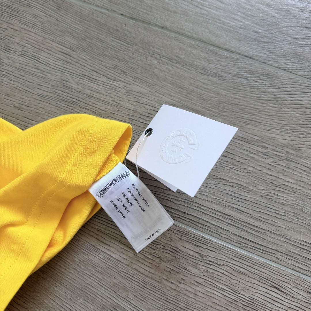 Chrome Hearts CH 女款 撞色横幅马蹄 短袖 