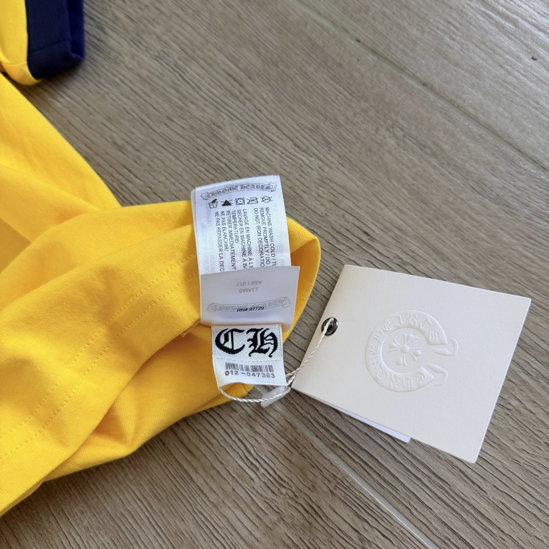 Chrome Hearts CH 女款 撞色横幅马蹄 短袖 