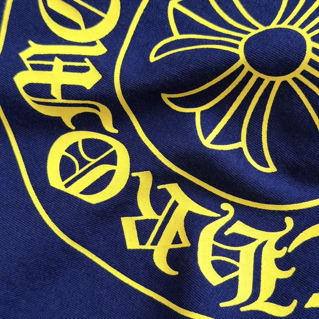 Chrome Hearts CH 女款 撞色横幅马蹄 短袖 
