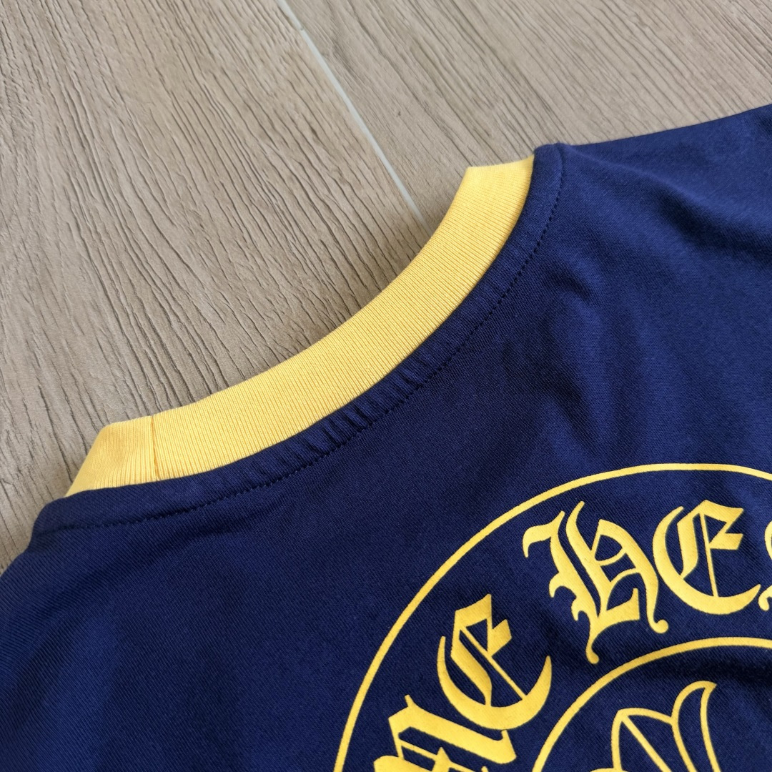 Chrome Hearts CH 女款 撞色横幅马蹄 短袖 