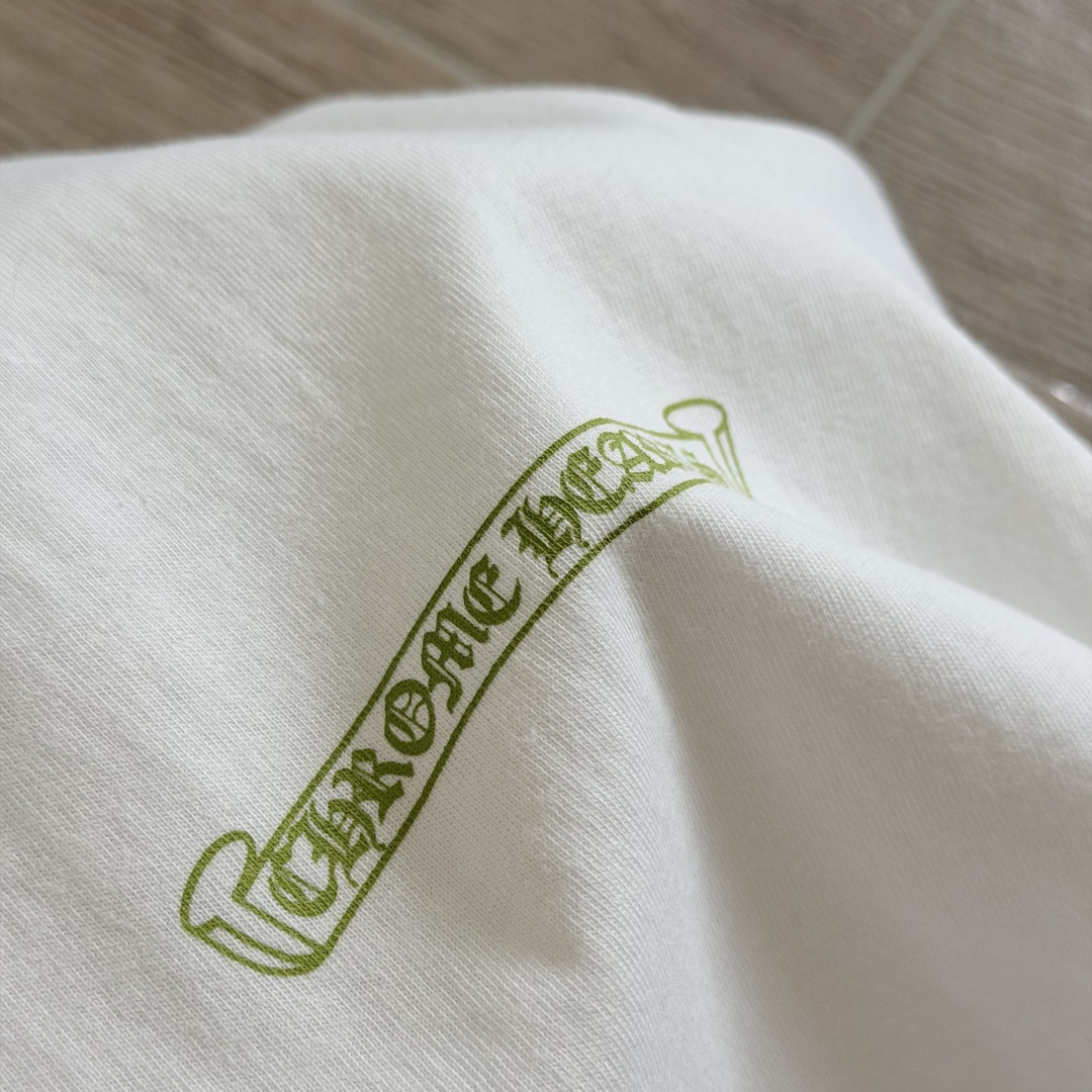 Chrome Hearts CH 女款 撞色横幅马蹄 短袖 