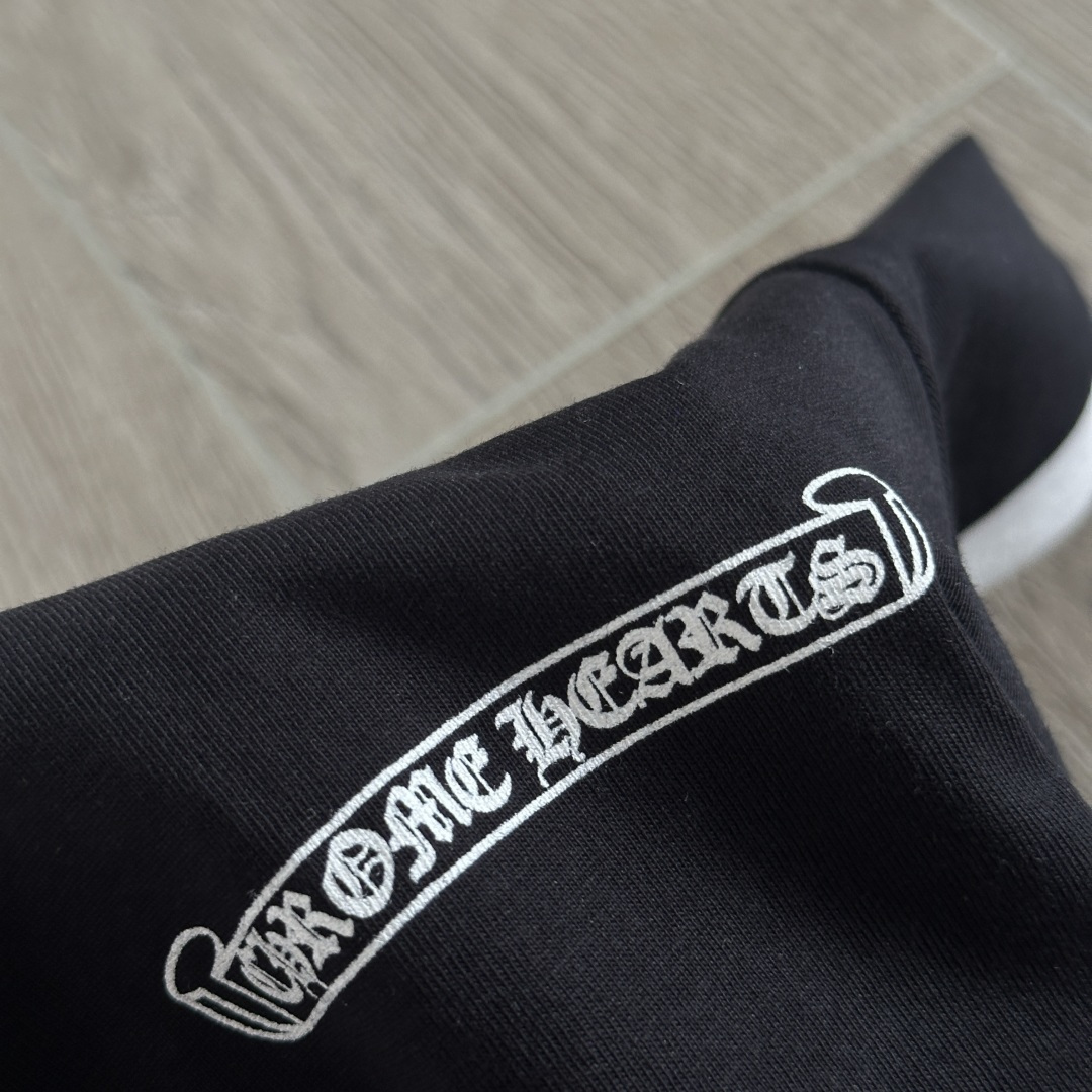 Chrome Hearts CH 女款 撞色横幅马蹄 短袖 