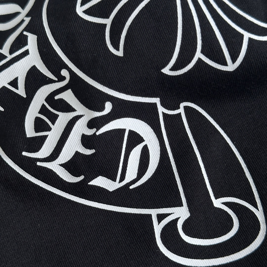 Chrome Hearts CH 女款 撞色横幅马蹄 短袖 