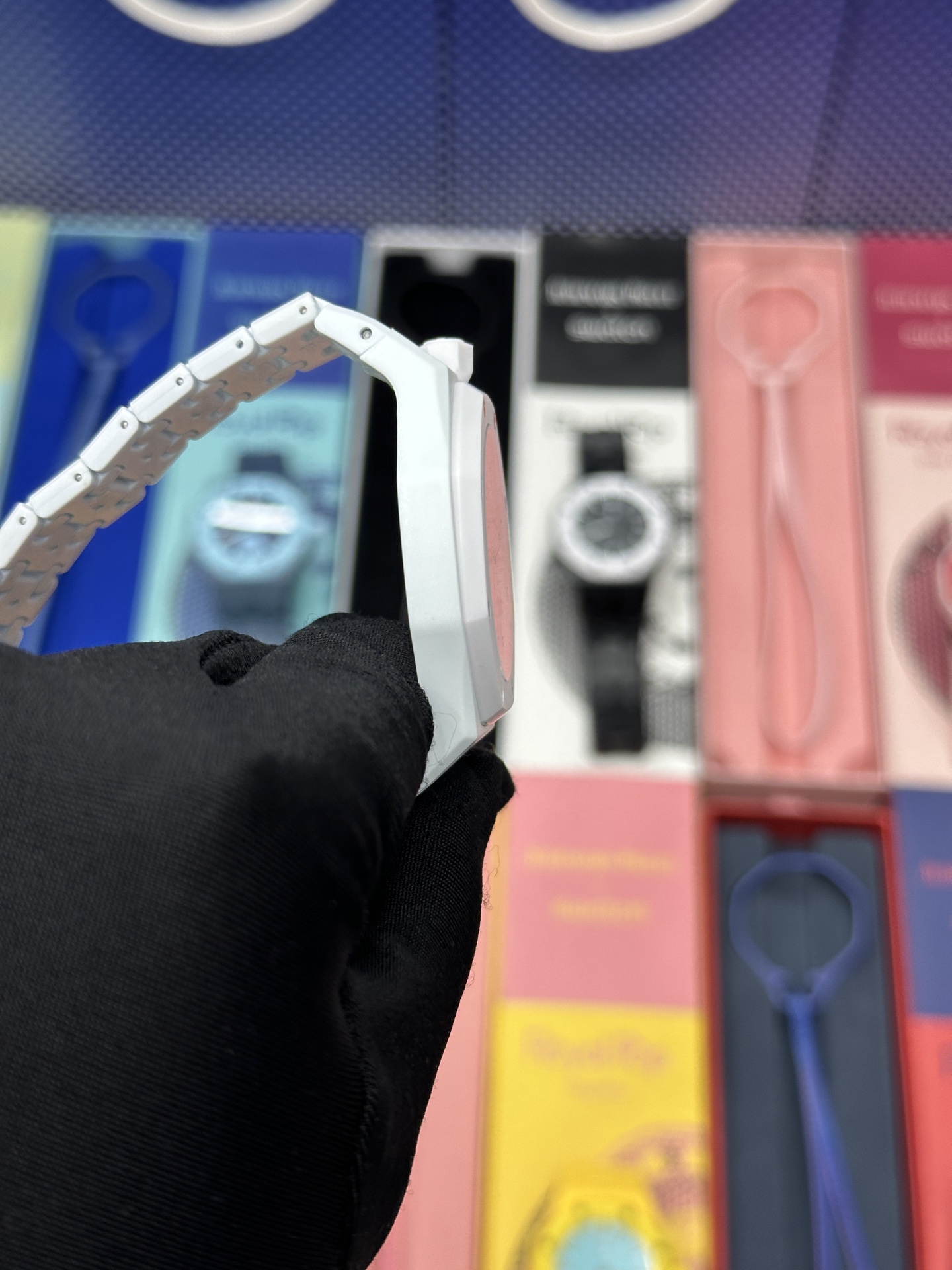 SWATCH 斯沃琪 x Audemars Piguet 爱彼 机械机芯Royal pop 多巴胺色彩时尚潮流学生情侣 男女同款 腕表 