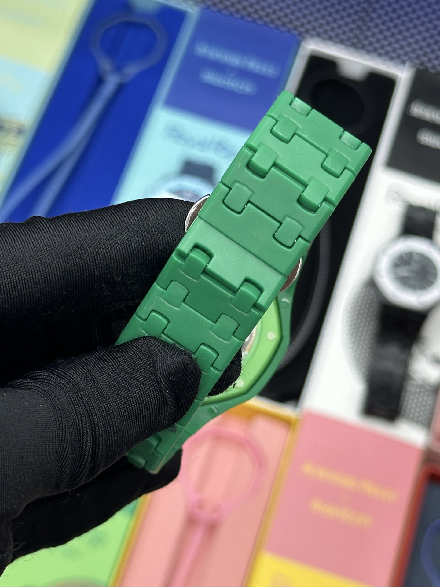 SWATCH 斯沃琪 x Audemars Piguet 爱彼 机械机芯Royal pop 多巴胺色彩时尚潮流学生情侣 男女同款 腕表 