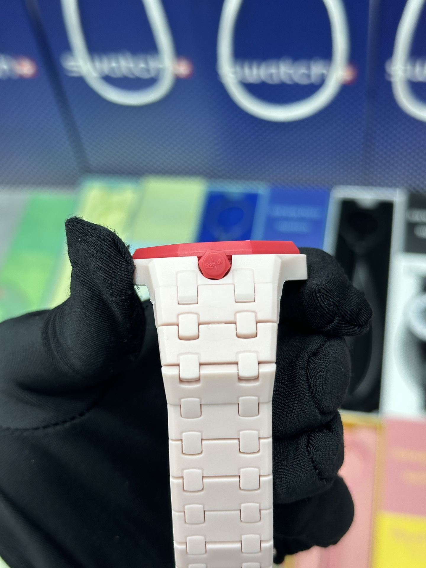 SWATCH 斯沃琪 x Audemars Piguet 爱彼 机械机芯Royal pop 多巴胺色彩时尚潮流学生情侣 男女同款 腕表 