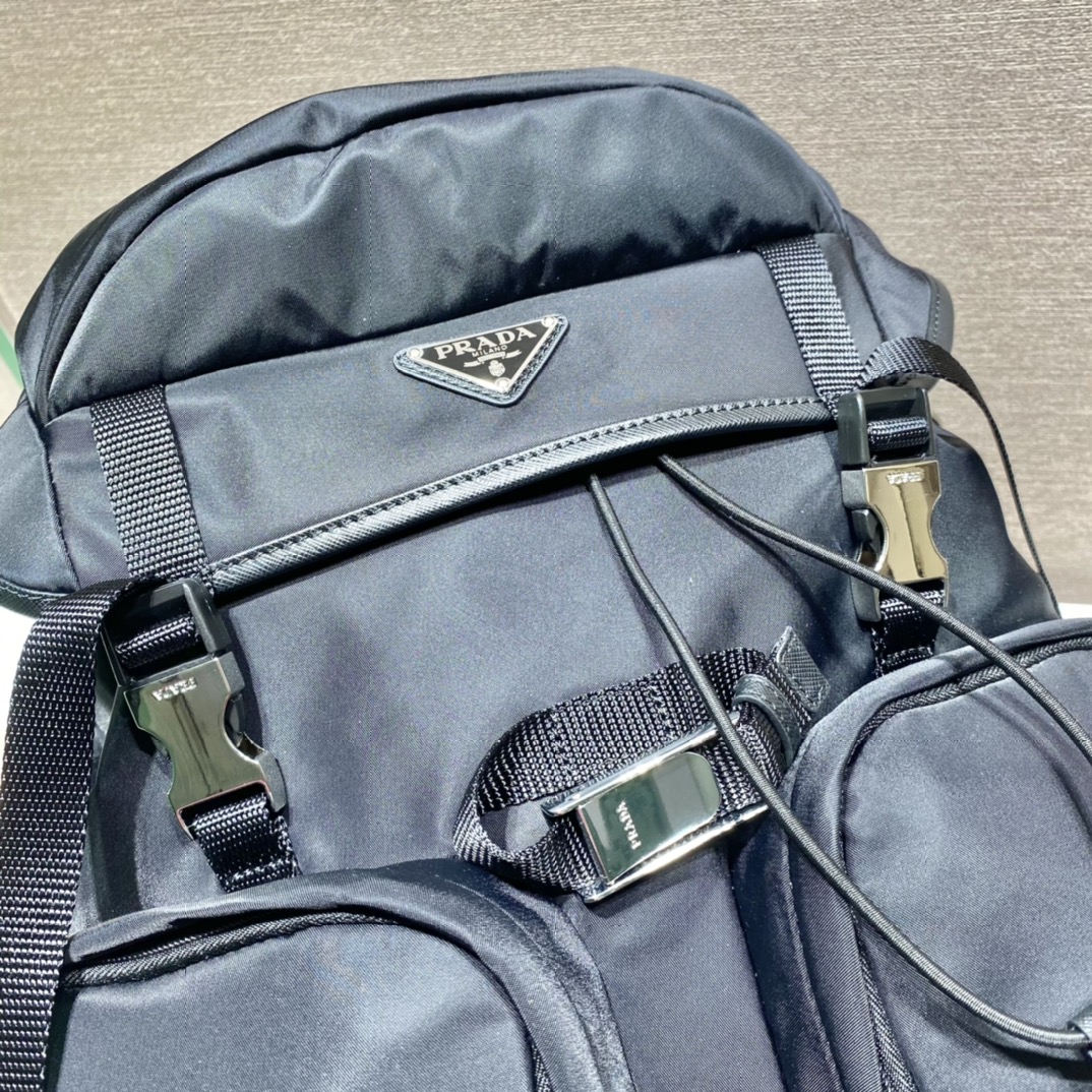 普拉达 PRADA  Re-Nylon 双肩包 尼龙 黑色 H0-2VZ019-2DMG-F0002-V-OOL