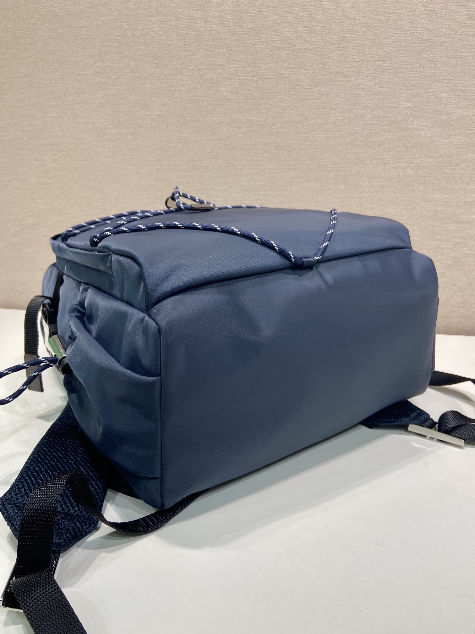 普拉达 PRADA Re-Nylon 双肩包 尼龙 海军蓝 尼龙  H0-2VZ122_2DMG_F0008