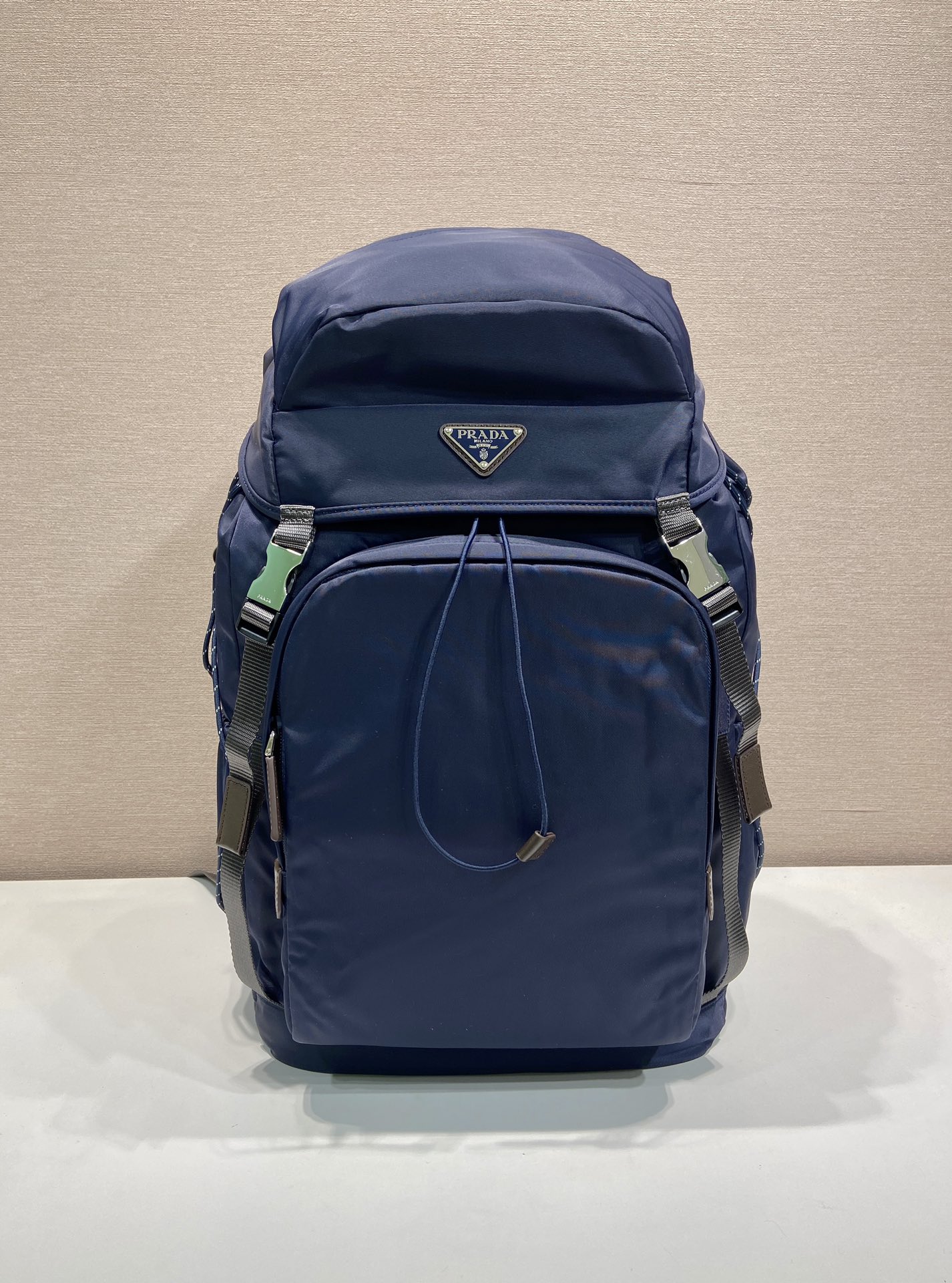 普拉达 PRADA Speedrock 双肩包 海军蓝 尼龙  H0-2VZ123_2DMG_F0008_V_OOO