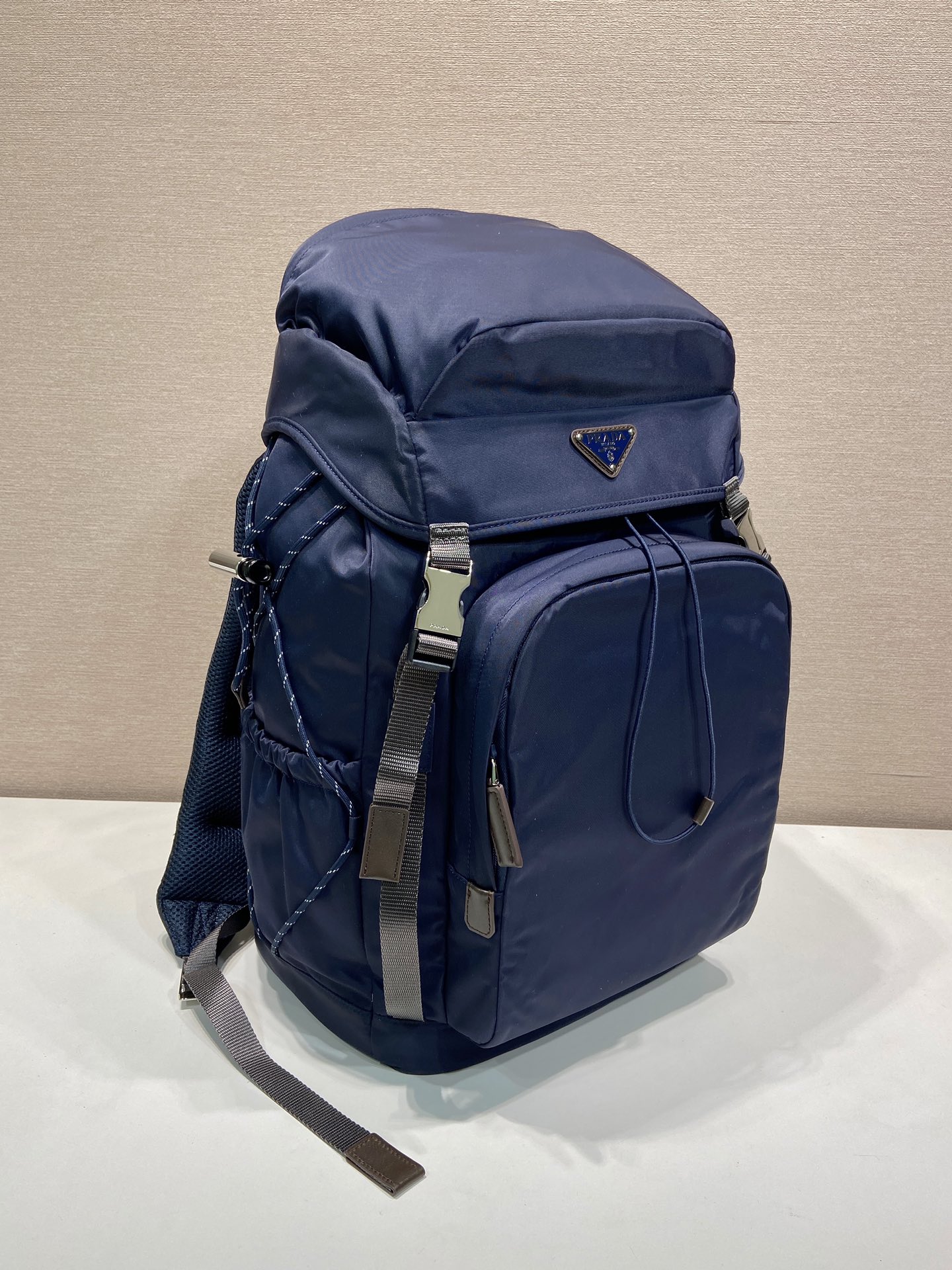 普拉达 PRADA Speedrock 双肩包 海军蓝 尼龙  H0-2VZ123_2DMG_F0008_V_OOO