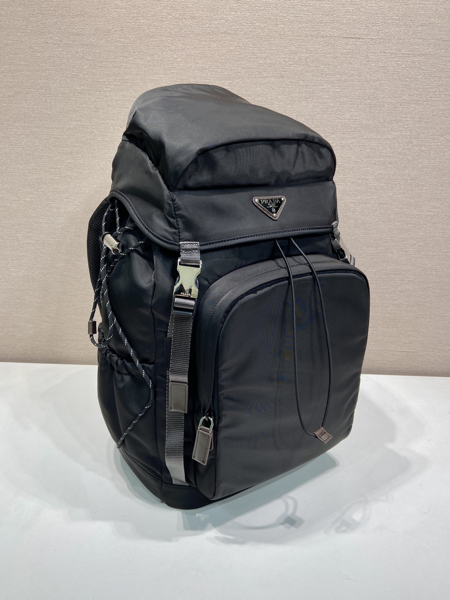 普拉达 PRADA Speedrock 双肩包 黑色 尼龙  H0-2VZ123_2DMG_F0002_V_OOO