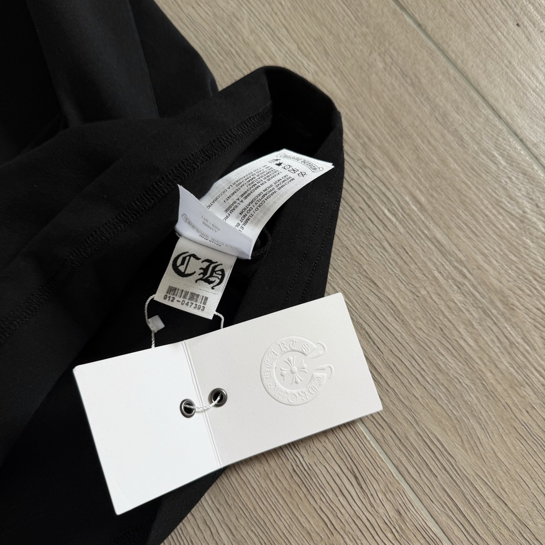 Chrome Hearts CH克罗心 长袖 袖子字体 后背大马蹄  STAFF黑橙