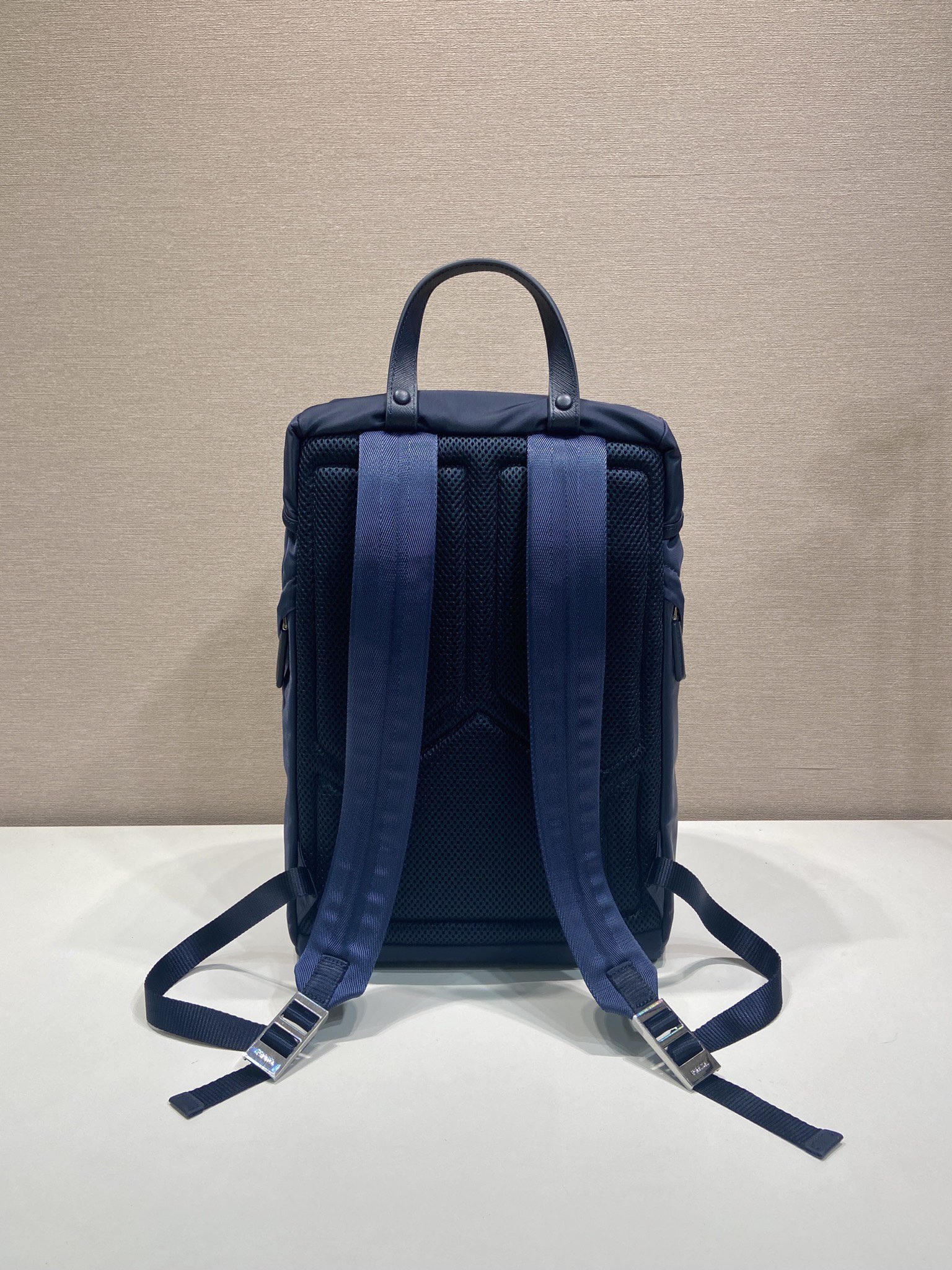 普拉达 PRADA  Re-Nylon 双肩包 蓝色 尼龙  H0-2VZ135_2DMG_F0008_V_HOL