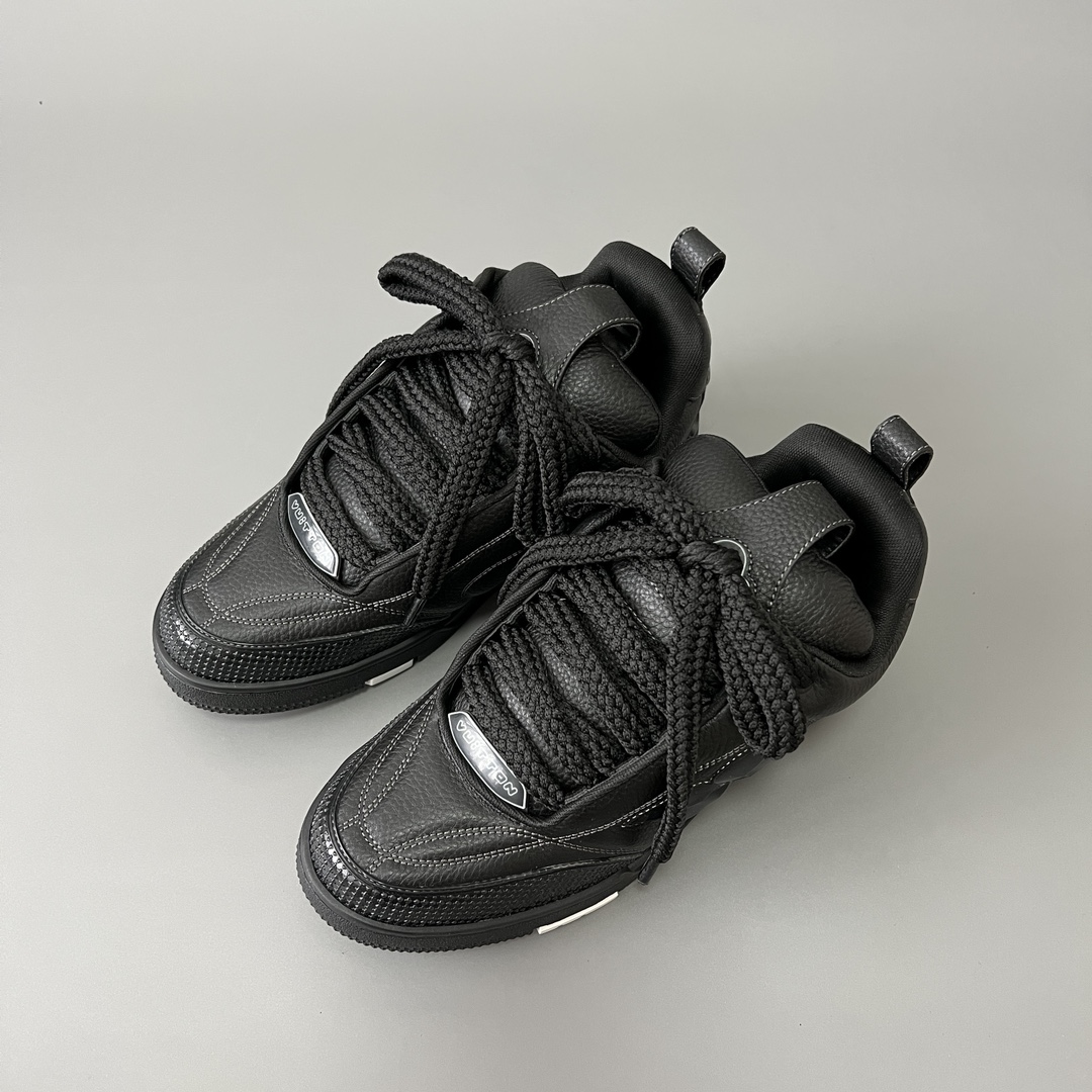 Louis Vuitton SKATE  LV  面包鞋 低筒 休闲鞋 板鞋 运动鞋 男鞋 女鞋 波鞋C0  黑色 1ABZ5B