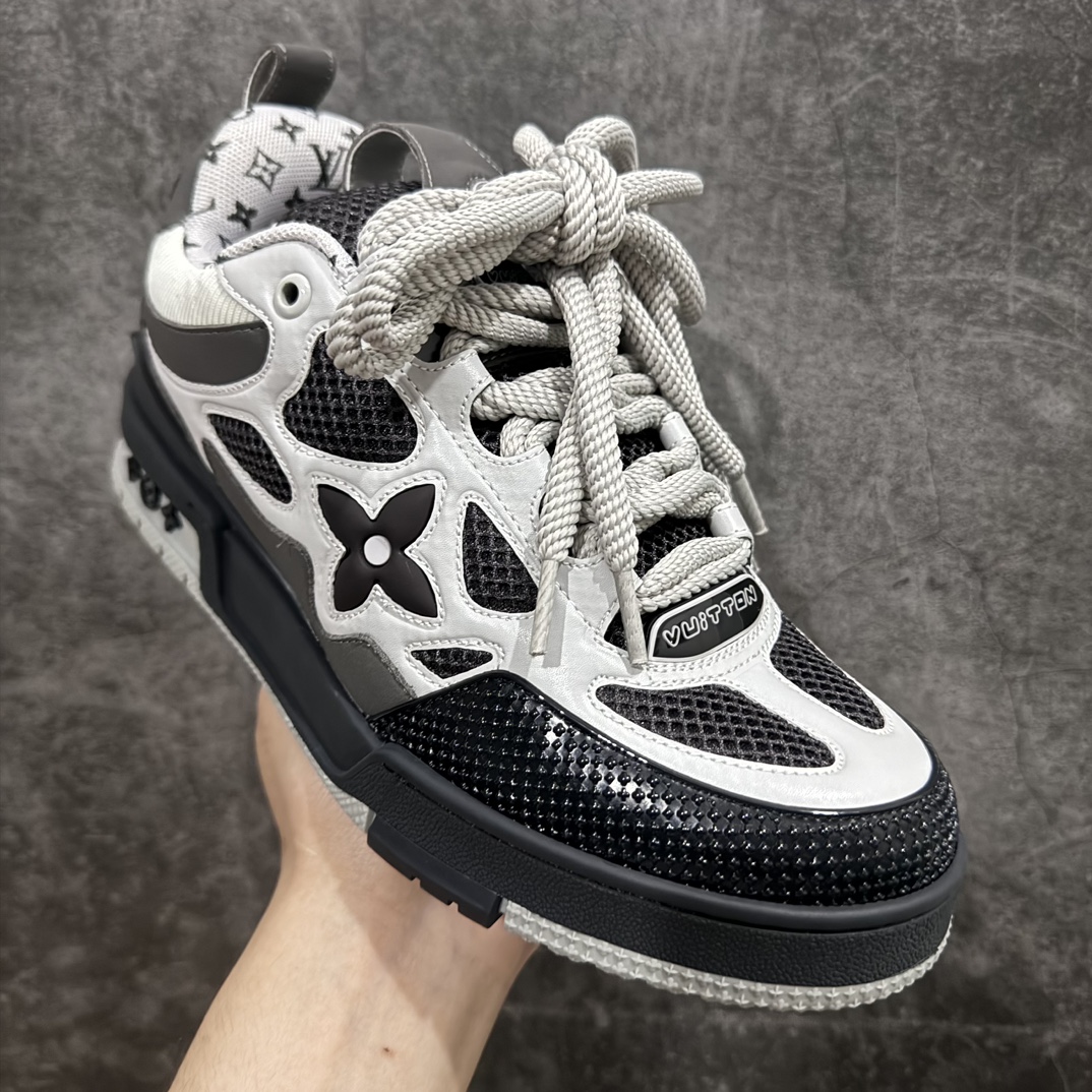 Louis Vuitton SKATE  LV  面包鞋 低筒 休闲鞋 板鞋 运动鞋 男鞋 女鞋 波鞋C0  灰色 1AC52M