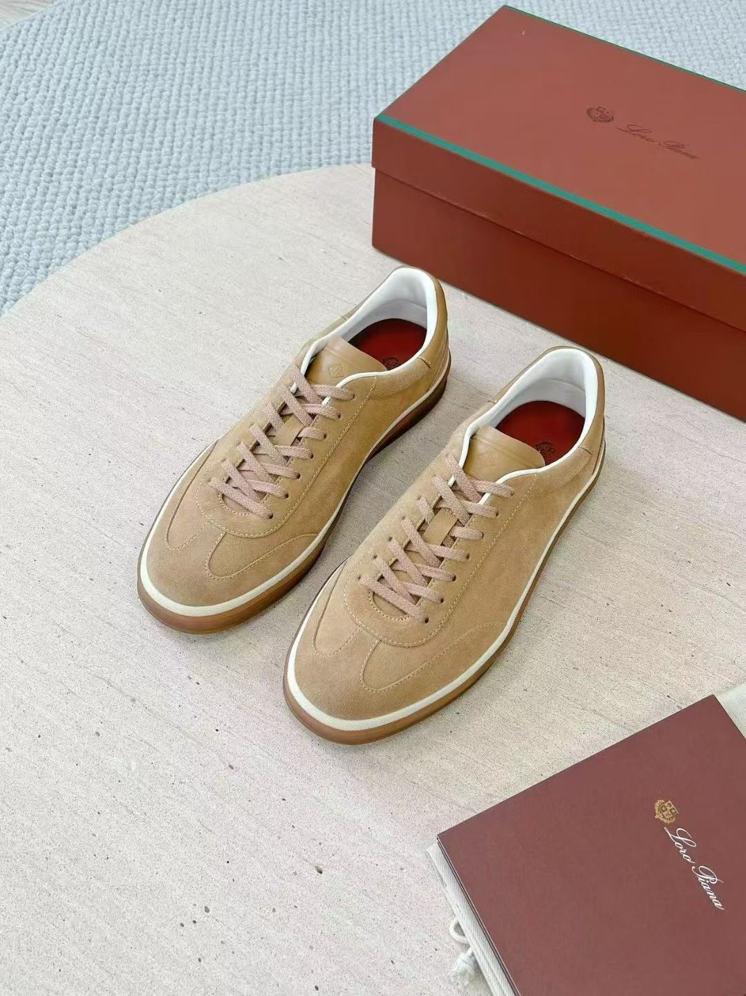 Loro Piana LP Summer Walk / End Walk — Low-Top, Comfortable, and Casual Men's Shoes (Suede) | High-Top Chelsea Boots 
