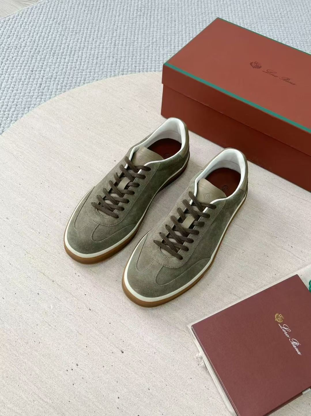 Loro Piana LP Summer Walk / End Walk — Low-Top, Comfortable, and Casual Men's Shoes (Suede) | High-Top Chelsea Boots 