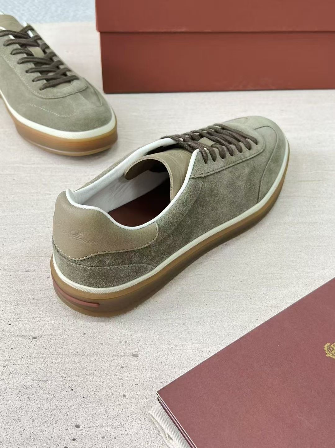 Loro Piana LP Summer Walk / End Walk — Low-Top, Comfortable, and Casual Men's Shoes (Suede) | High-Top Chelsea Boots 