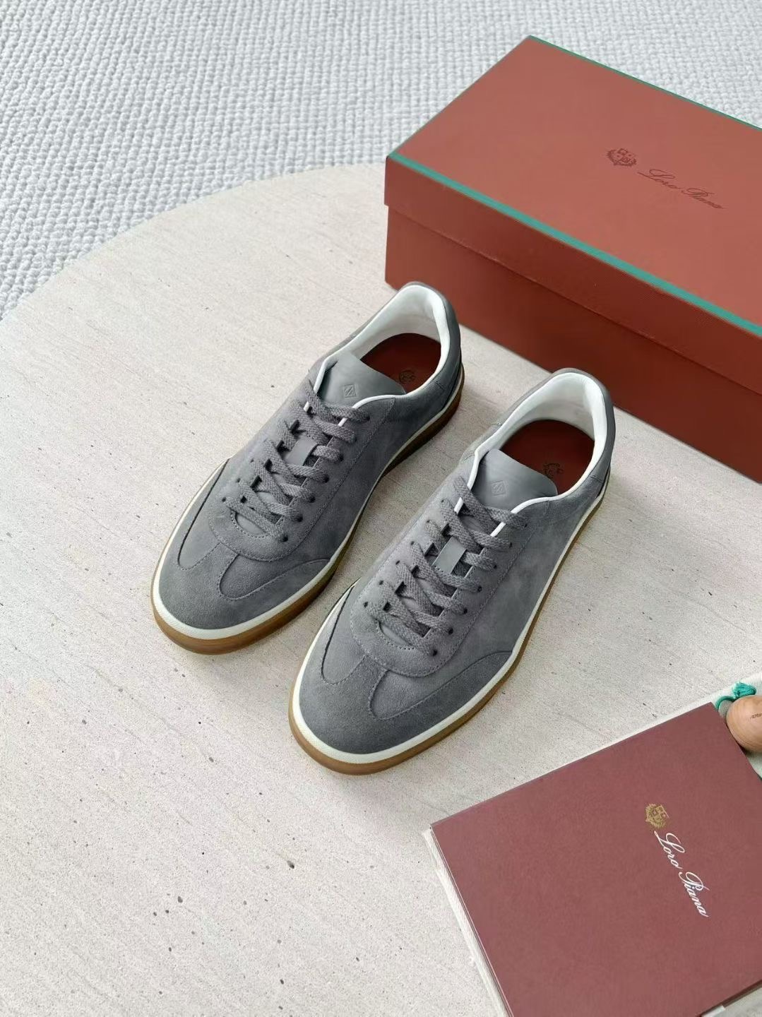 Loro Piana LP Summer Walk / End Walk — Low-Top, Comfortable, and Casual Men's Shoes (Suede) | High-Top Chelsea Boots 