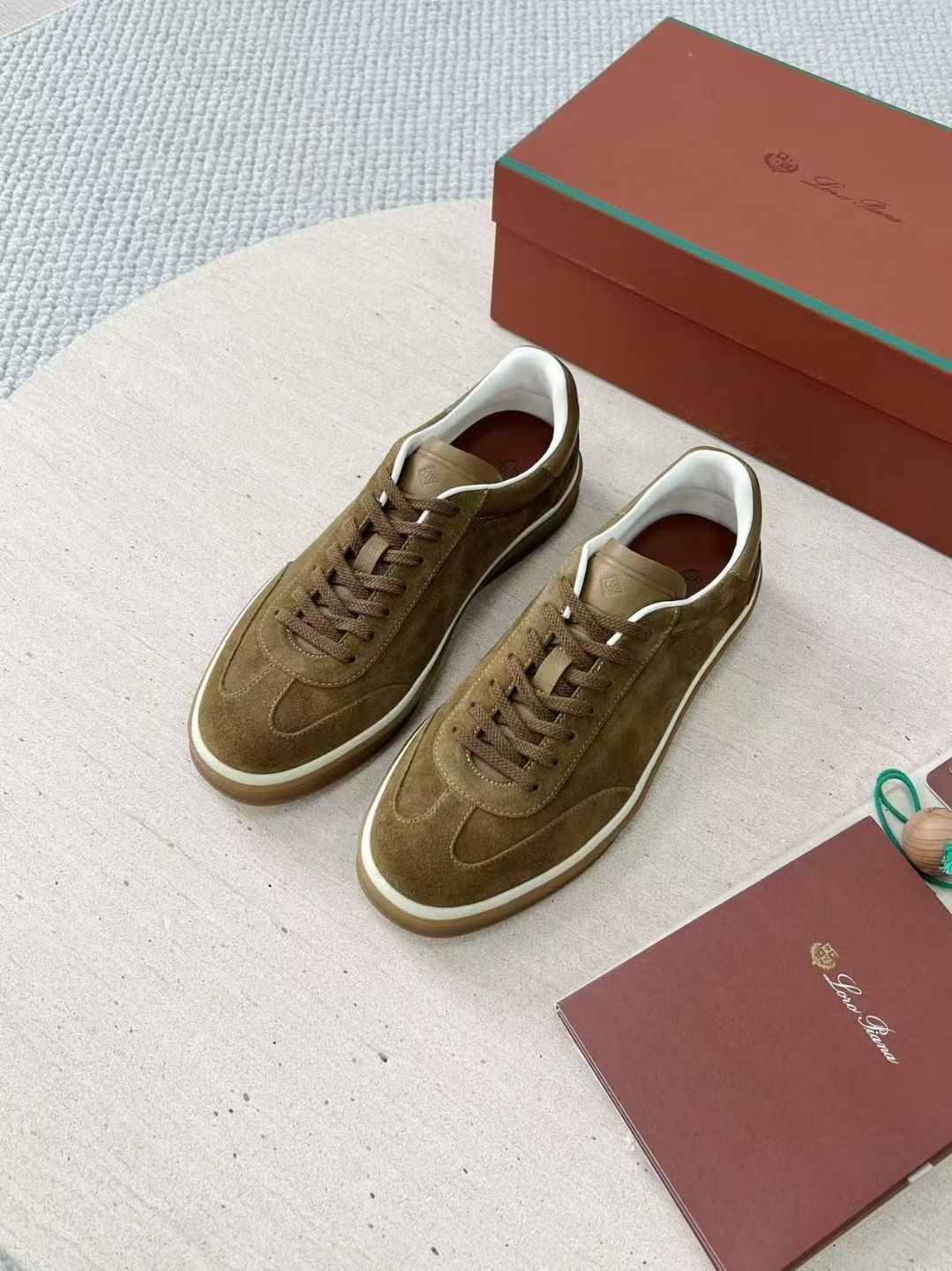 Loro Piana LP Summer Walk / End Walk — Low-Top, Comfortable, and Casual Men's Shoes (Suede) | High-Top Chelsea Boots 
