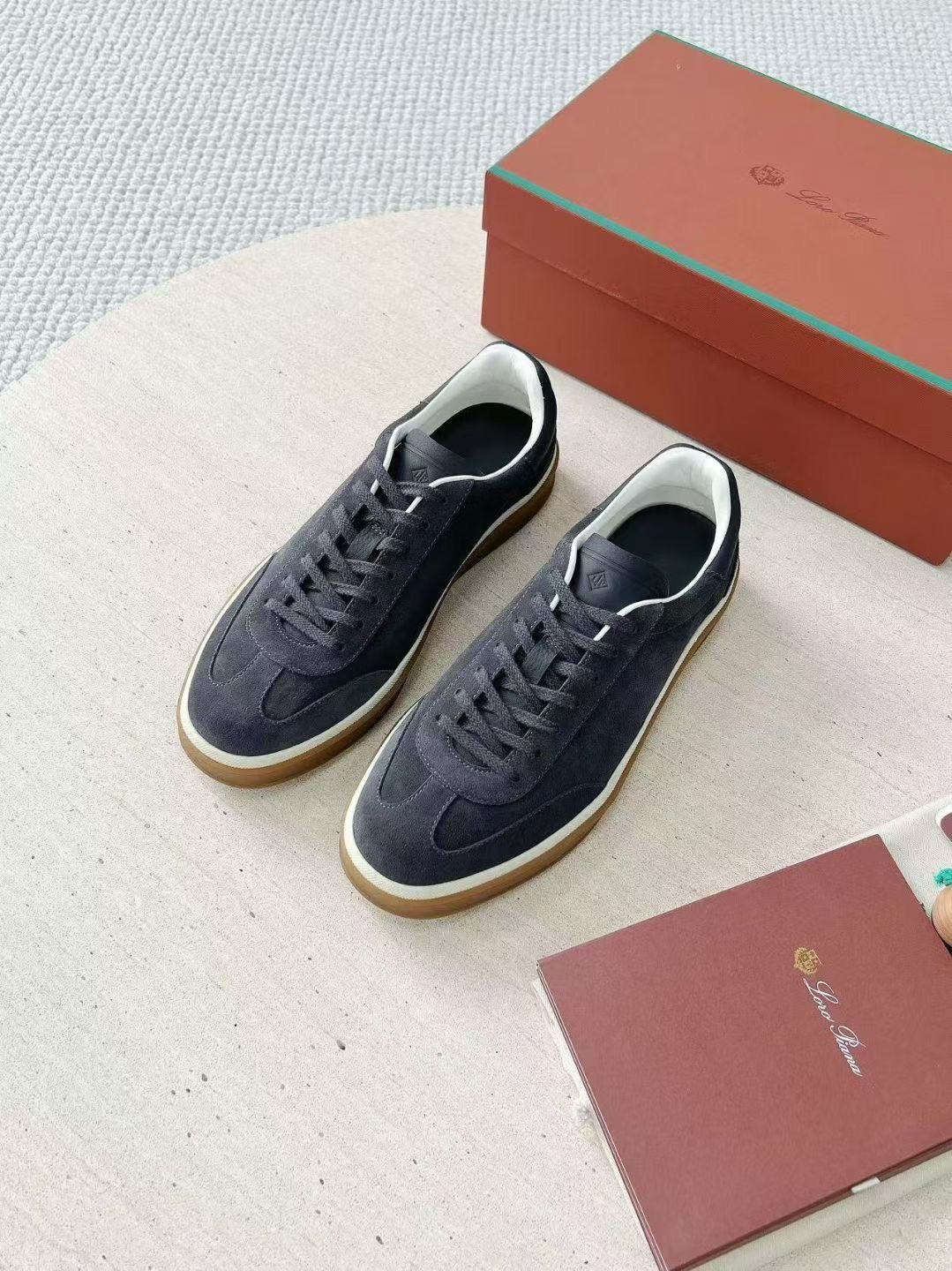 Loro Piana LP Summer Walk / End Walk — Low-Top, Comfortable, and Casual Men's Shoes (Suede) | High-Top Chelsea Boots 