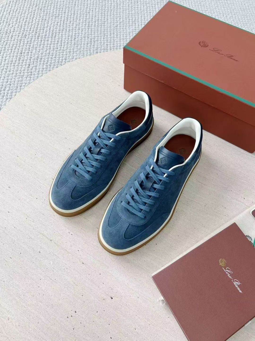 Loro Piana LP Summer Walk / End Walk — Low-Top, Comfortable, and Casual Men's Shoes (Suede) | High-Top Chelsea Boots 