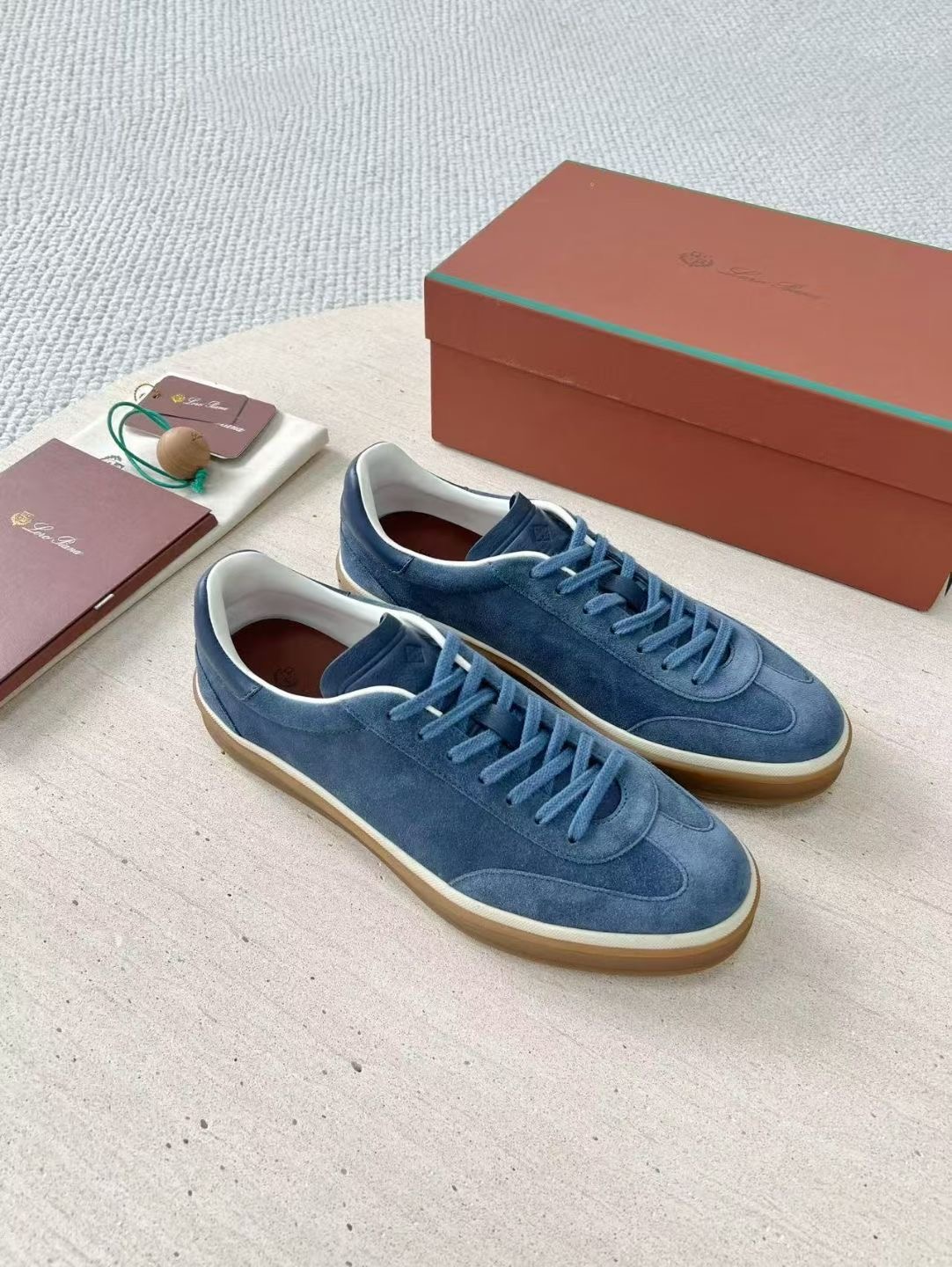 Loro Piana LP Summer Walk / End Walk — Low-Top, Comfortable, and Casual Men's Shoes (Suede) | High-Top Chelsea Boots 