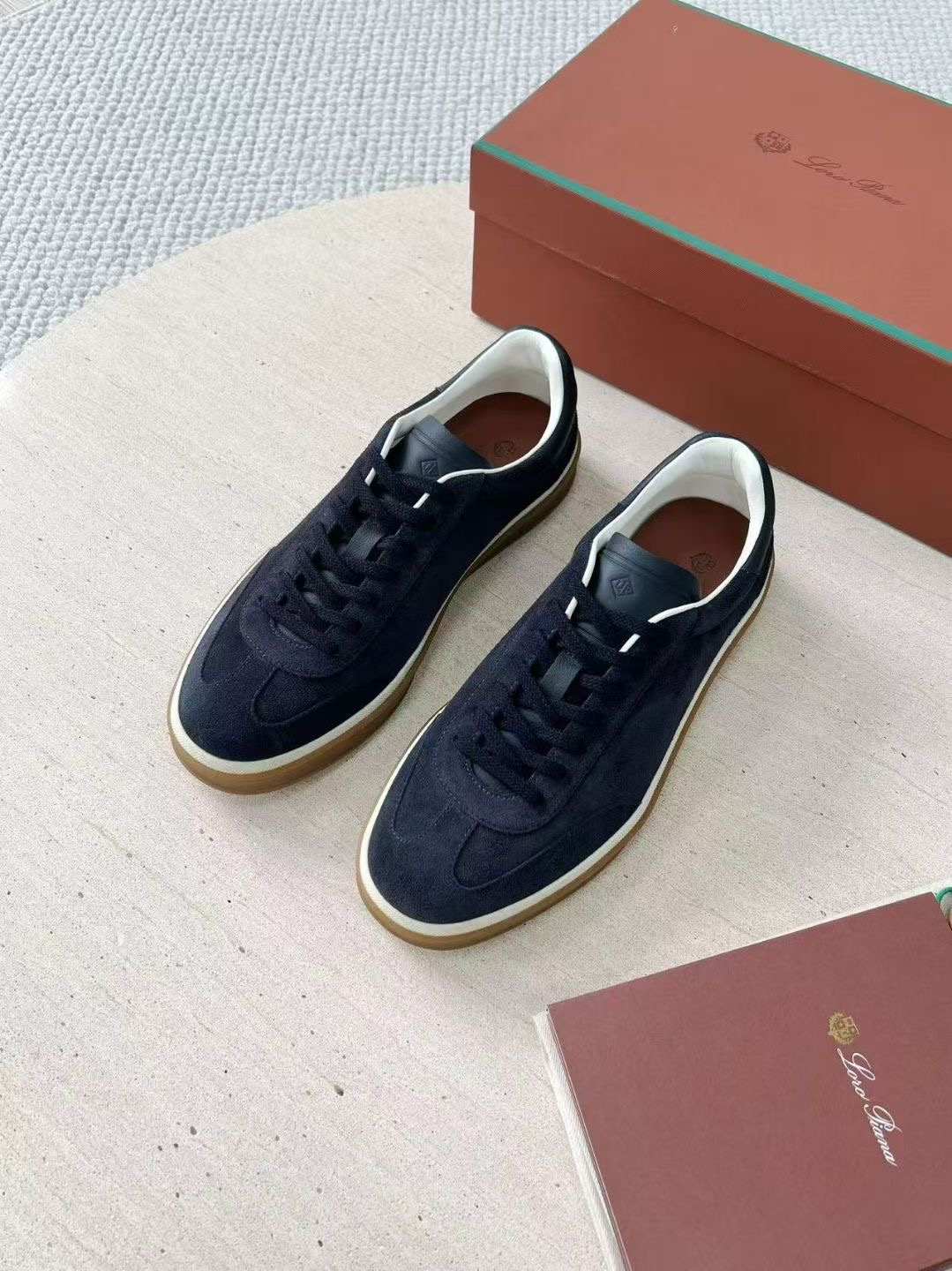 Loro Piana LP Summer Walk / End Walk — Low-Top, Comfortable, and Casual Men's Shoes (Suede) | High-Top Chelsea Boots 