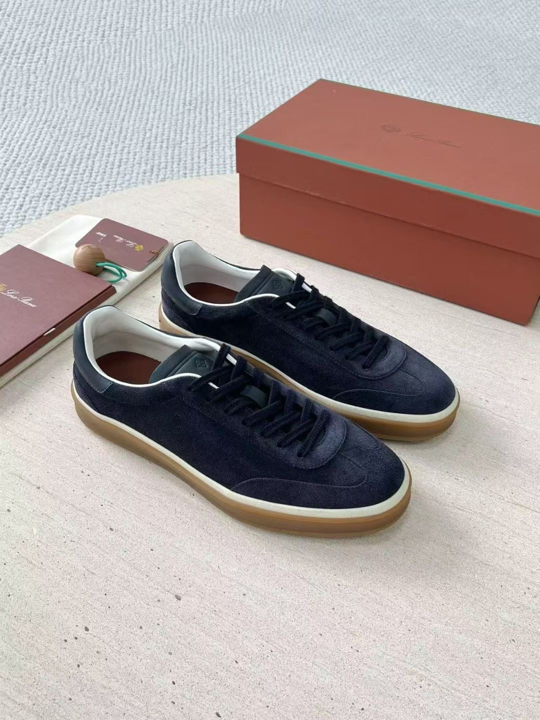 Loro Piana LP Summer Walk / End Walk — Low-Top, Comfortable, and Casual Men's Shoes (Suede) | High-Top Chelsea Boots 