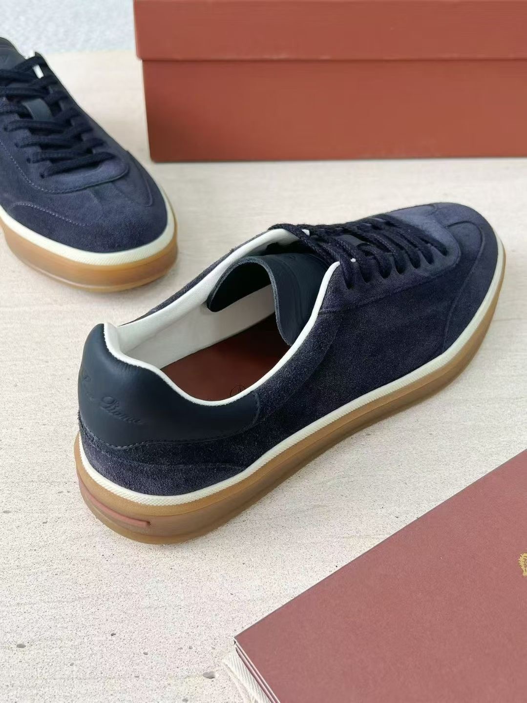 Loro Piana LP Summer Walk / End Walk — Low-Top, Comfortable, and Casual Men's Shoes (Suede) | High-Top Chelsea Boots 