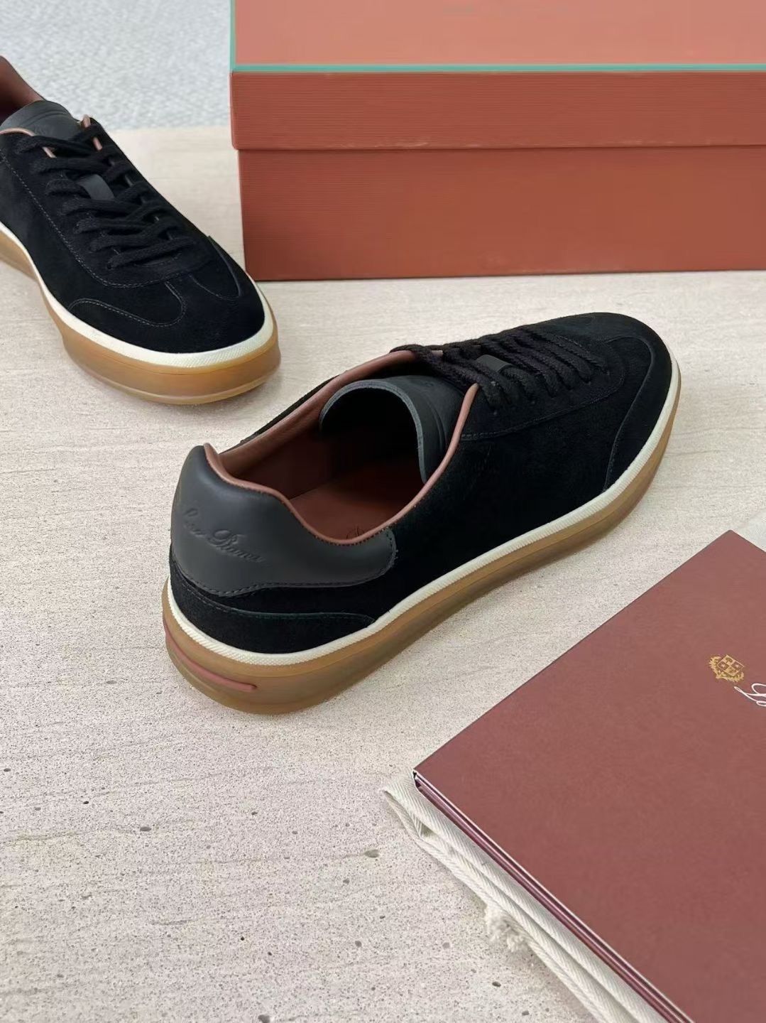 Loro Piana LP Summer Walk / End Walk — Low-Top, Comfortable, and Casual Men's Shoes (Suede) | High-Top Chelsea Boots 