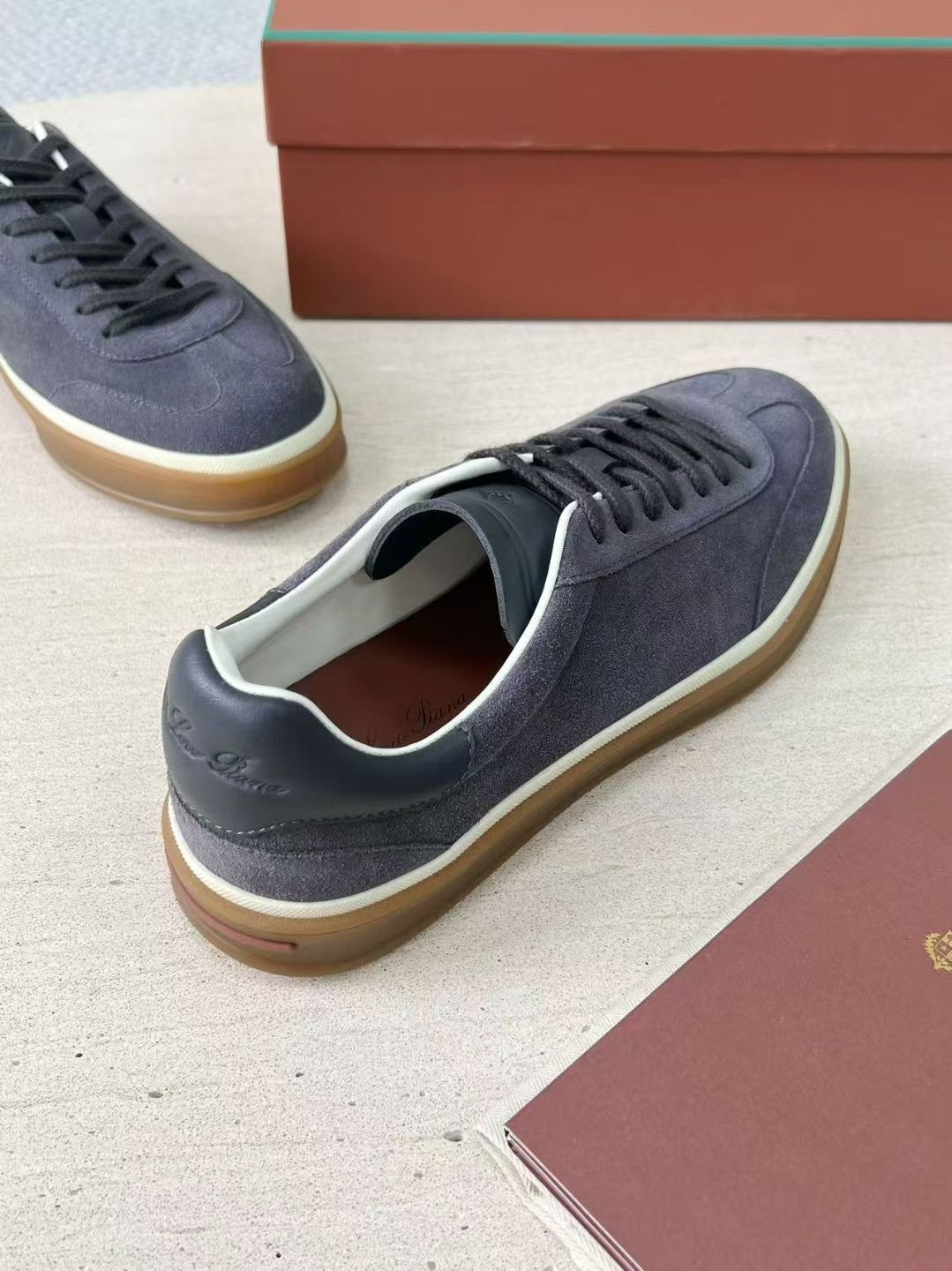 Loro Piana LP Summer Walk / End Walk — Low-Top, Comfortable, and Casual Men's Shoes (Suede) | High-Top Chelsea Boots 