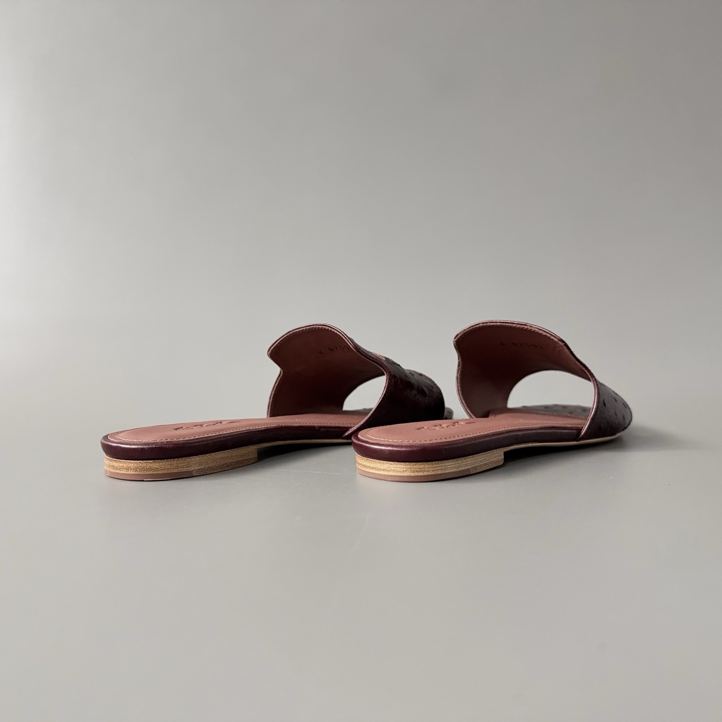 Women's LP Loro Piana Summer Charms Open-Toe Slip-On Slides with Pendant Detail