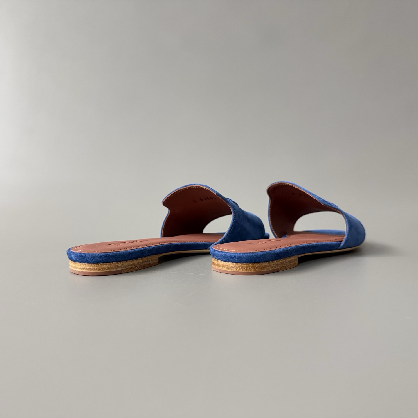   Women's LP Loro Piana Summer Charms Open-Toe Slip-On Slides with Pendant Detail