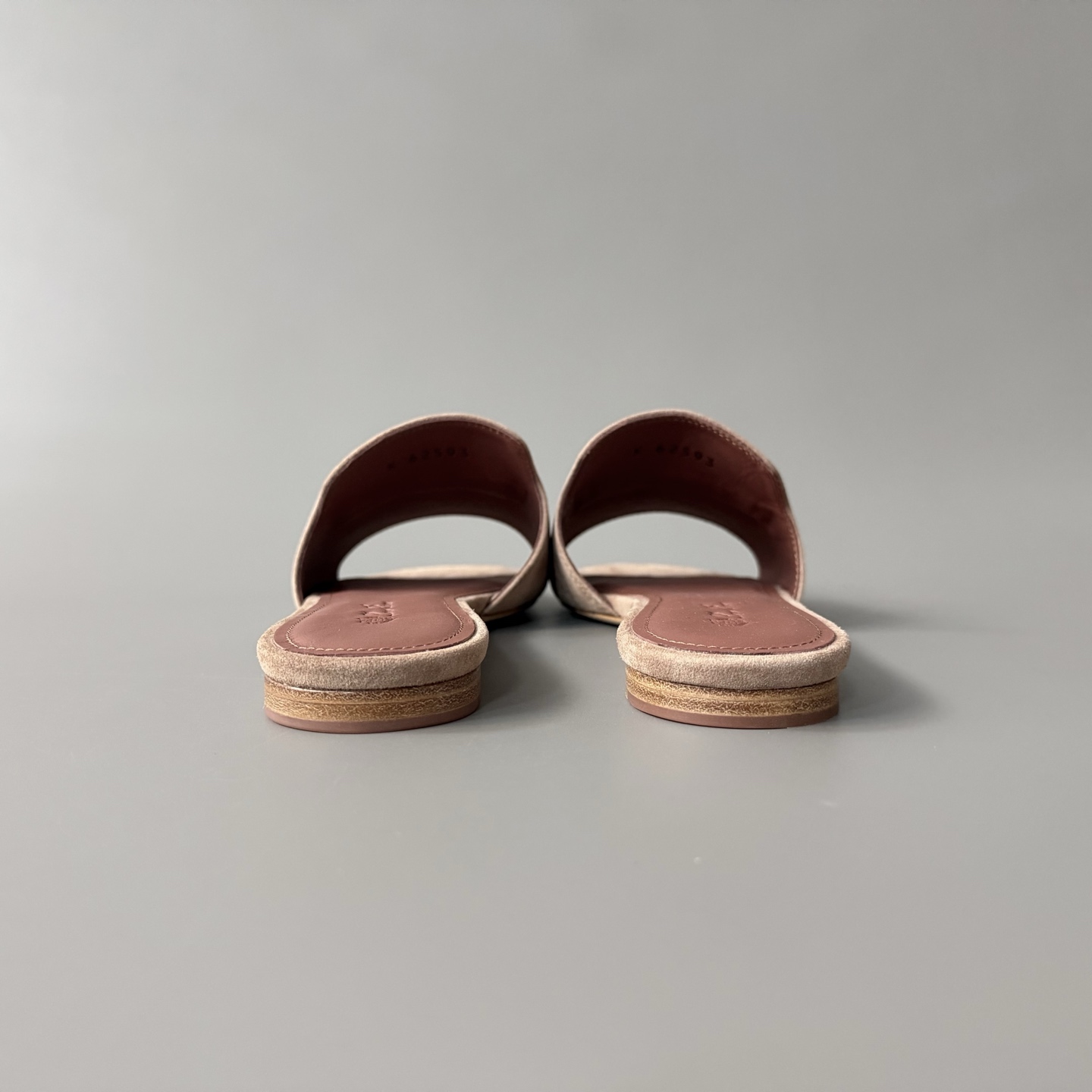 Women's LP Loro Piana Summer Charms Open-Toe Slip-On Slides with Pendant Detail