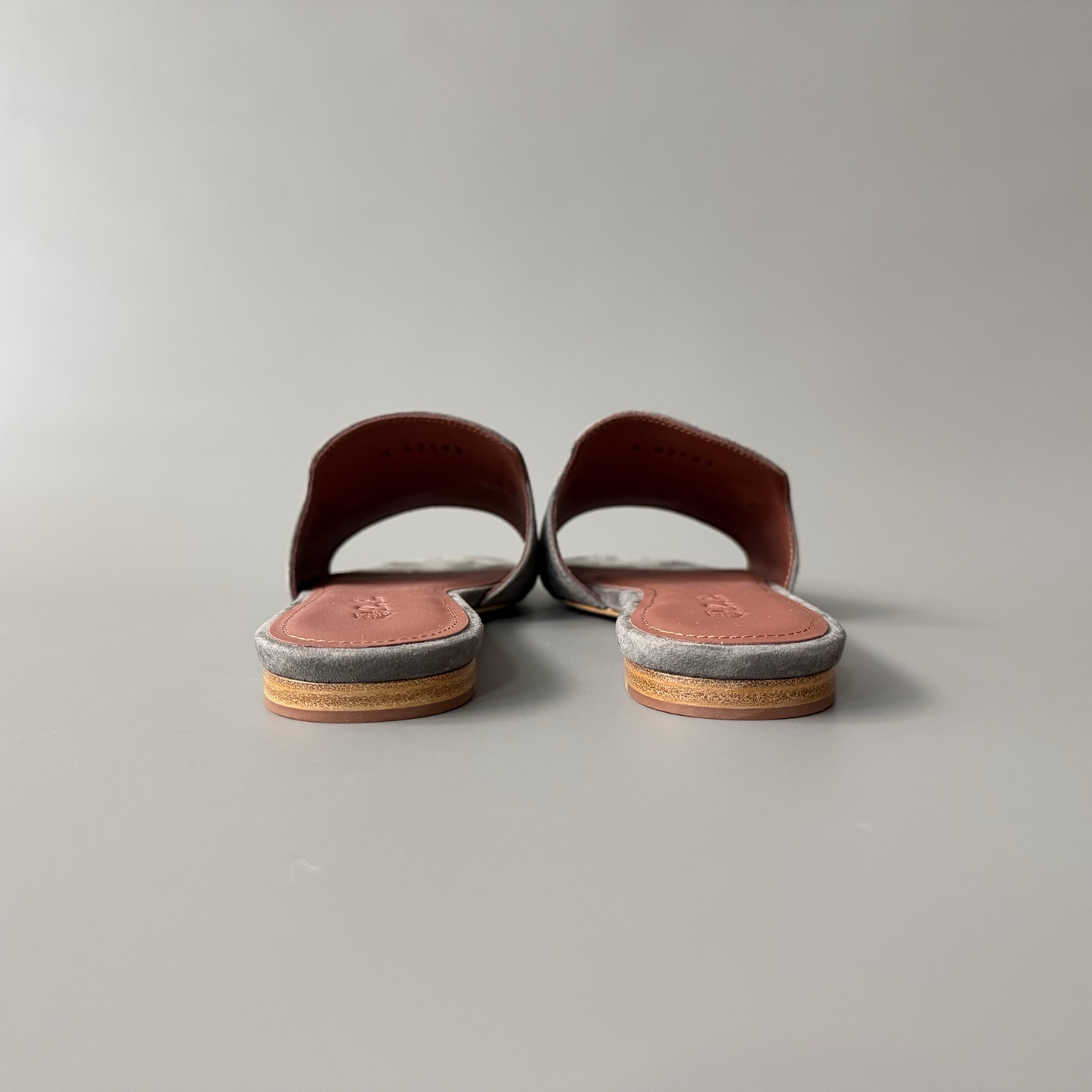 Women's LP Loro Piana Summer Charms Open-Toe Slip-On Slides with Pendant Detail