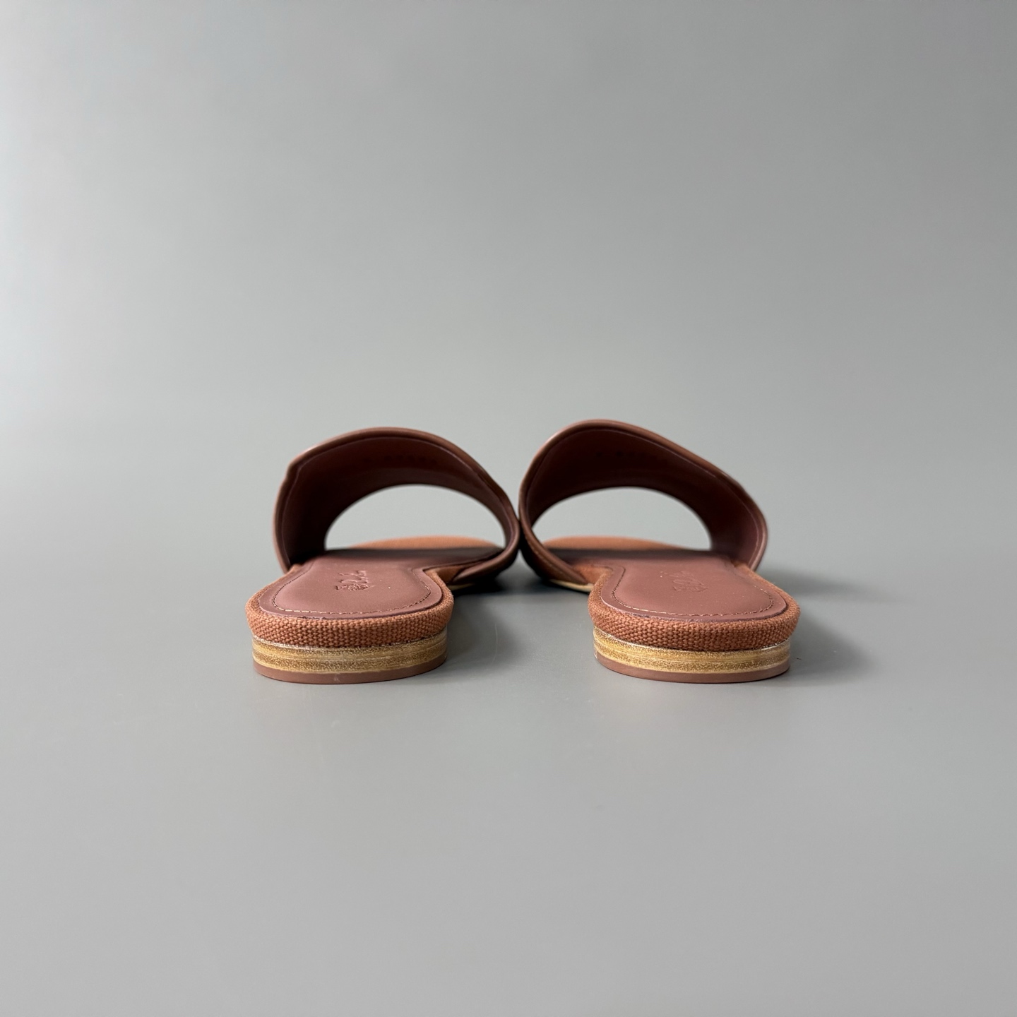 Women's LP Loro Piana Summer Charms Open-Toe Slip-On Slides with Pendant Detail