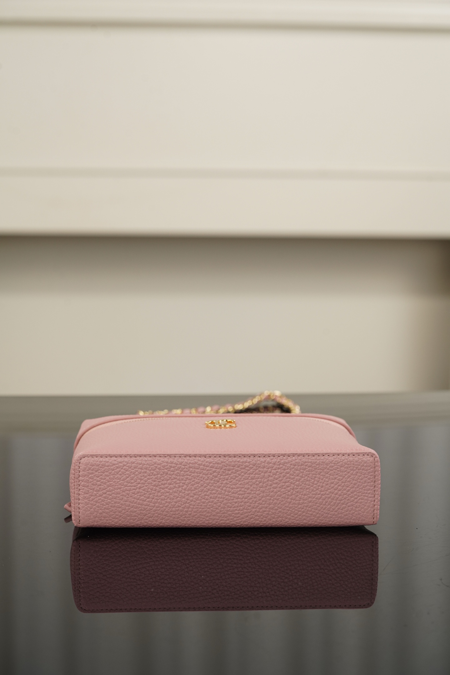 Chanel 26A Small Pink Calfskin Handbag/Vanity Case A20-AP5346-B24775-UA954