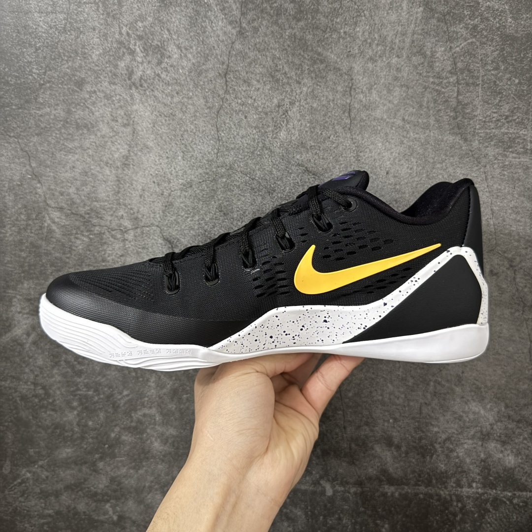 GX  KOBE 9  Elite Low TB 低筒 篮球鞋 实战鞋 球鞋 男鞋 波鞋  黑白黄 IH1401-002