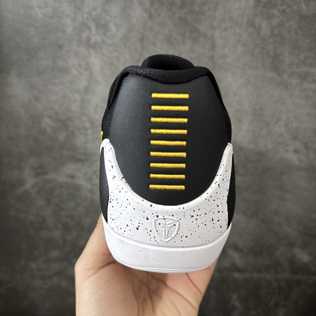 GX  KOBE 9  Elite Low TB 低筒 篮球鞋 实战鞋 球鞋 男鞋 波鞋  黑白黄 IH1401-002