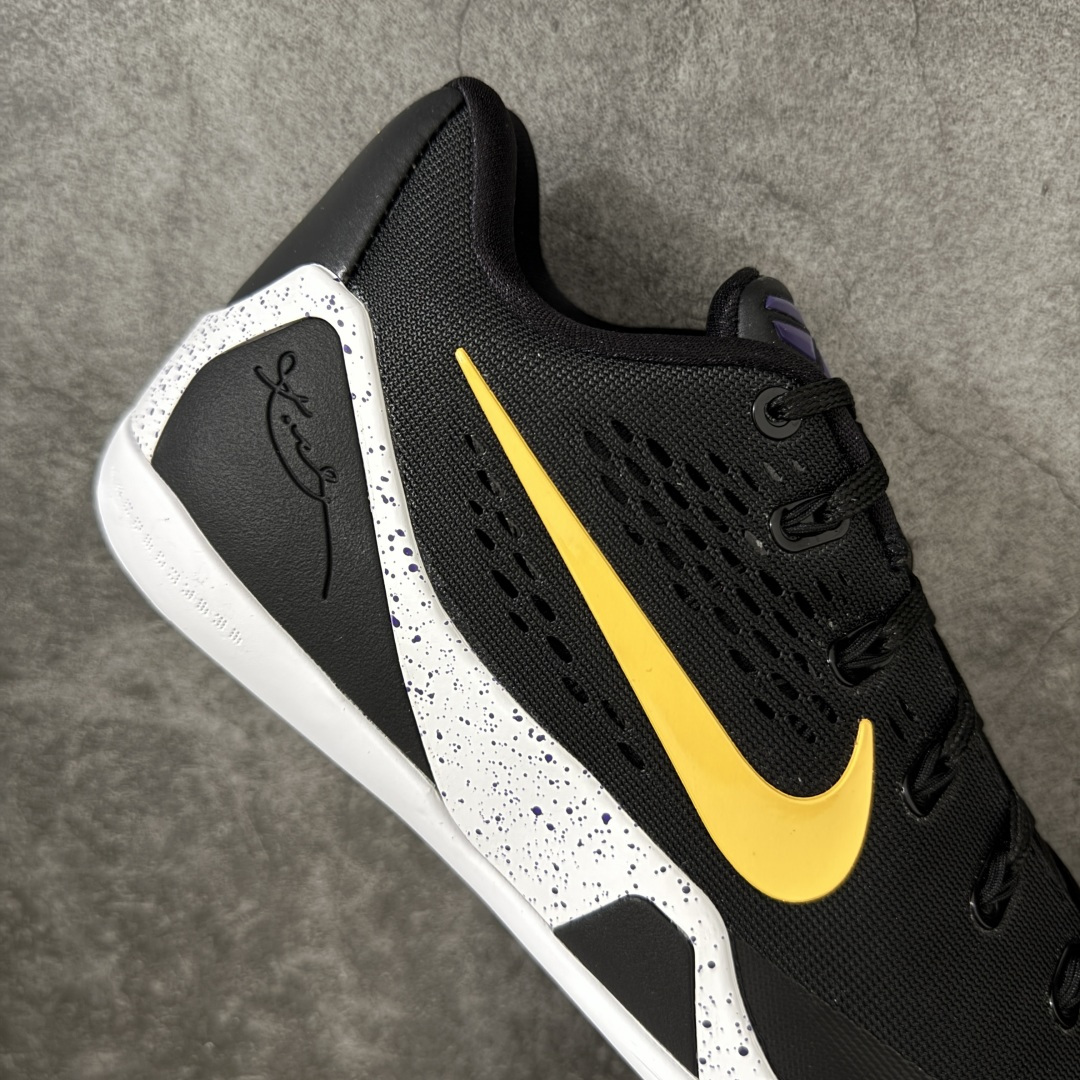 GX  KOBE 9  Elite Low TB 低筒 篮球鞋 实战鞋 球鞋 男鞋 波鞋  黑白黄 IH1401-002