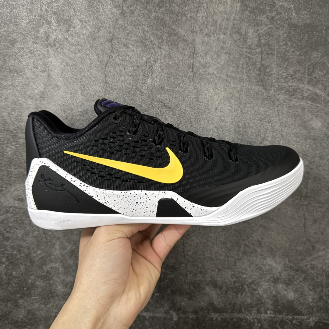 GX  KOBE 9  Elite Low TB 低筒 篮球鞋 实战鞋 球鞋 男鞋 波鞋  黑白黄 IH1401-002
