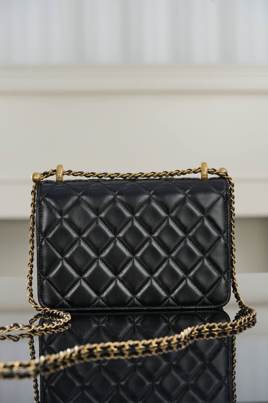 Chanel 25S CF Small – Black Lambskin Crossbody Bag – A20-AS2649-B05973-94305