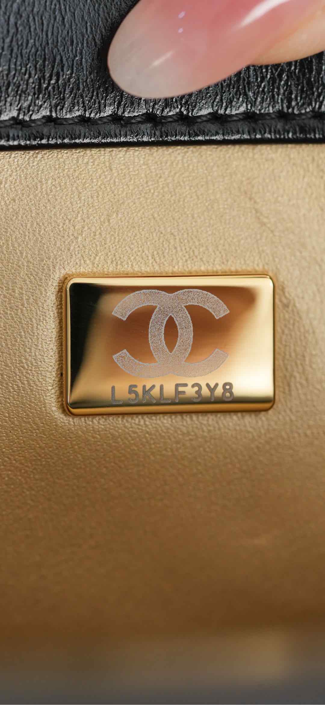 Chanel 25S CF Small – Black Lambskin Crossbody Bag – A20-AS2649-B05973-94305