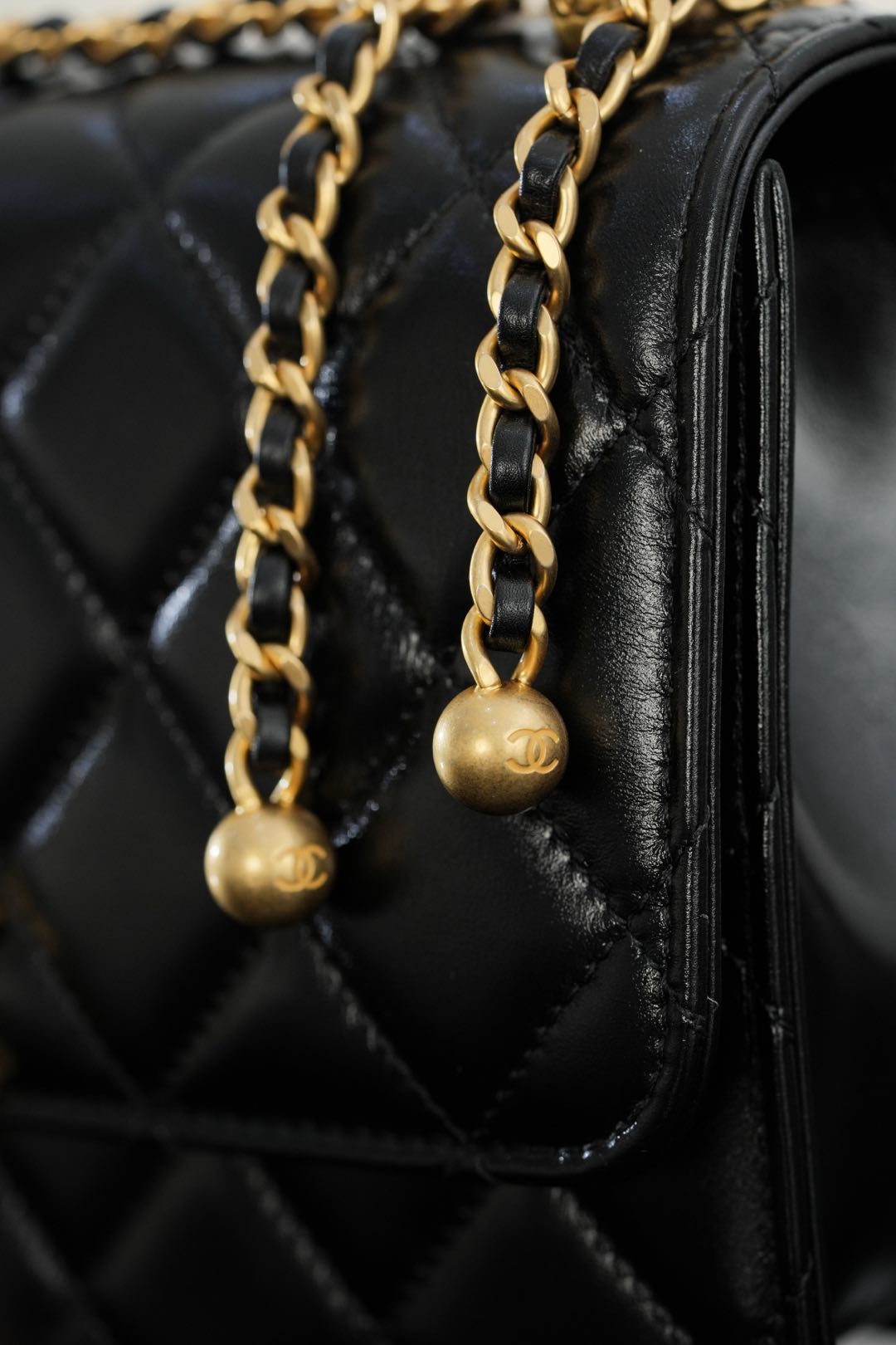Chanel 25S CF Small – Black Lambskin Crossbody Bag – A20-AS2649-B05973-94305