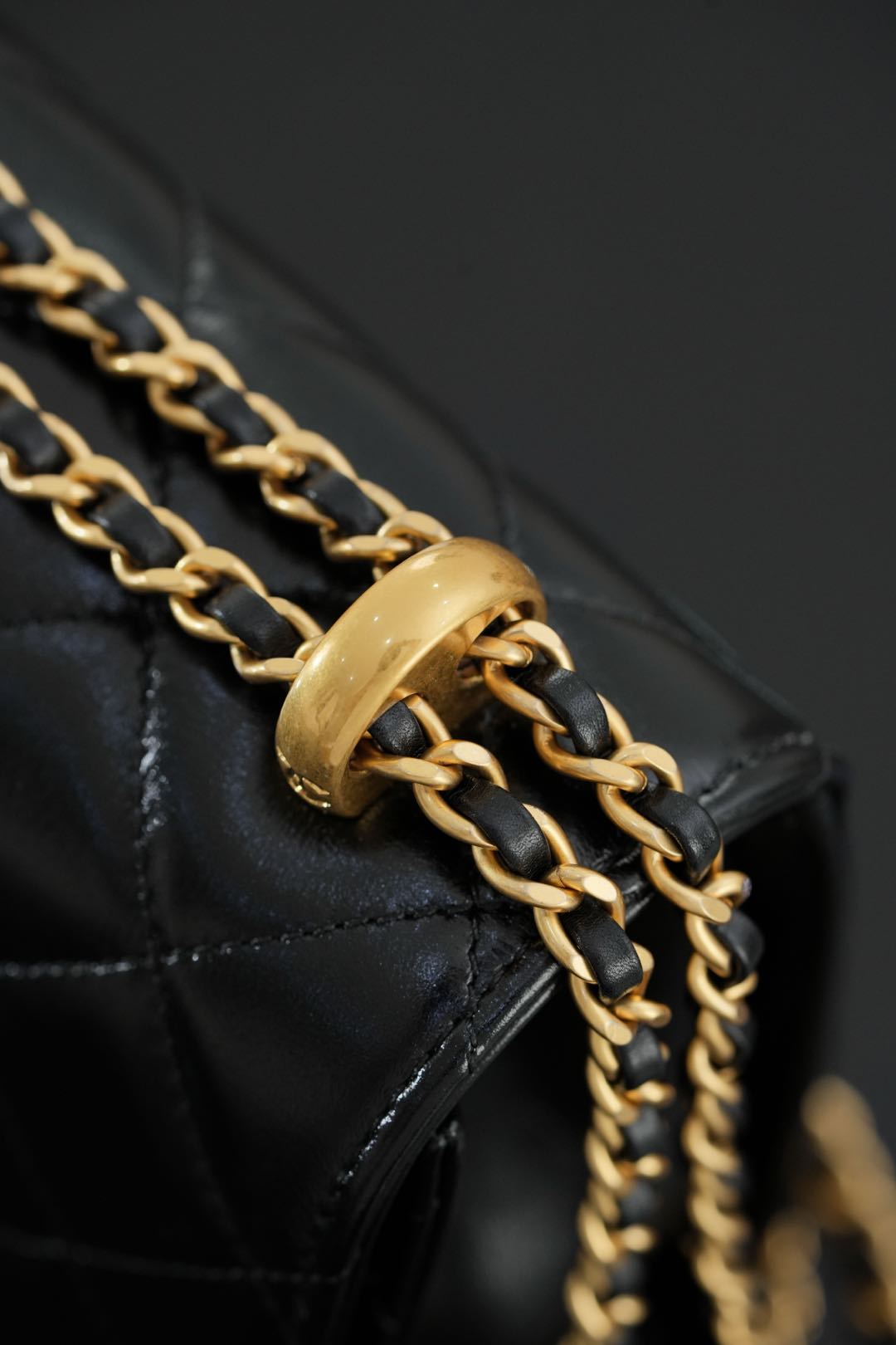 Chanel 25S CF Small – Black Lambskin Crossbody Bag – A20-AS2649-B05973-94305