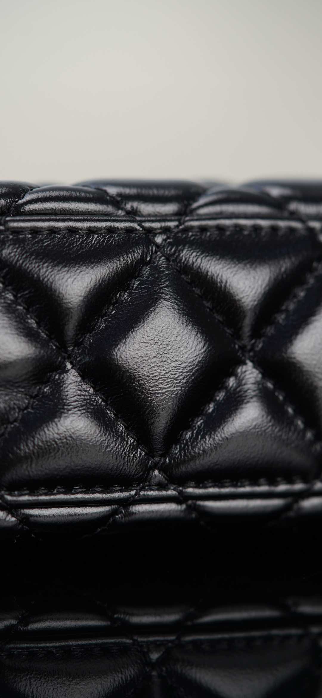 Chanel 23K Kelly mini – Black Lambskin Crossbody Bag – A20-AS4416-B14296-94305