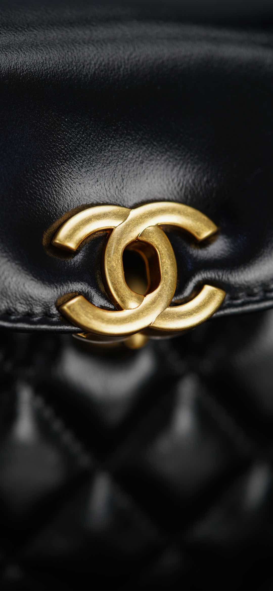 Chanel 23K Kelly mini – Black Lambskin Crossbody Bag – A20-AS4416-B14296-94305