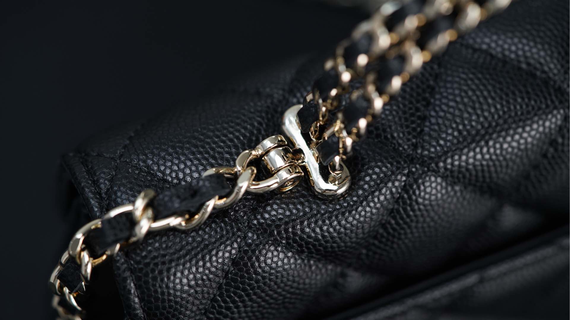 Chanel 25S Kelly – Black Lambskin Crossbody Bag – A20- 