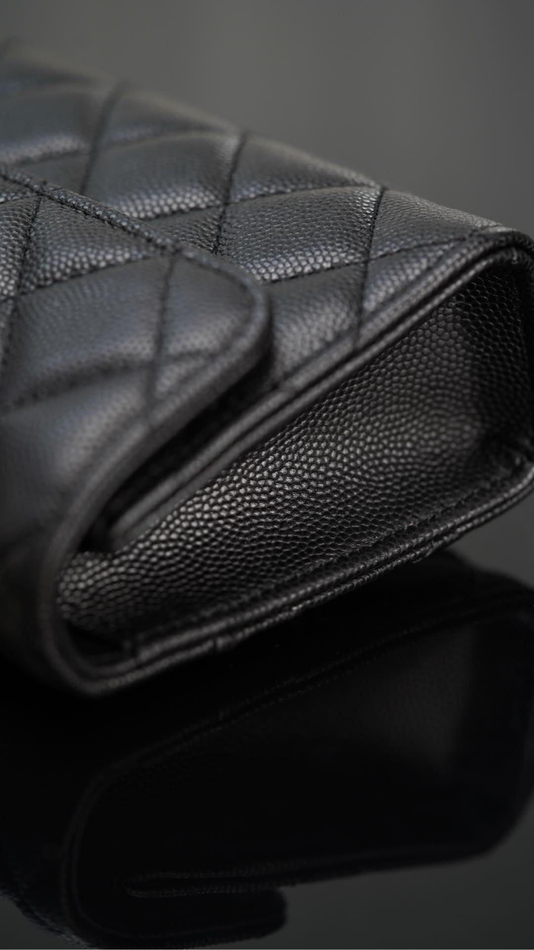 Chanel 25S Kelly – Black Lambskin Crossbody Bag – A20- 